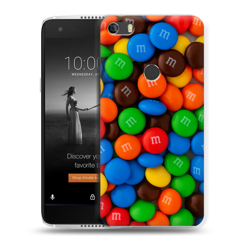 Силиконовый чехол на Alcatel Idol 5S с принтом Конфеты Силиконовый чехол на Alcatel Idol 5S с принтом Конфеты
