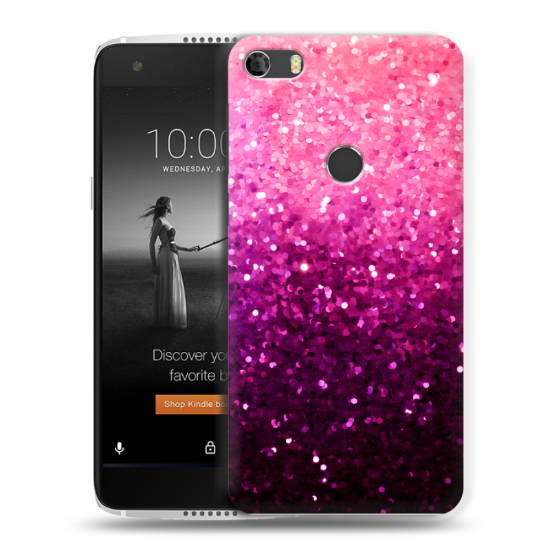 Силиконовый чехол на Alcatel Idol 5S с принтом Блестки Силиконовый чехол на Alcatel Idol 5S с принтом Блестки