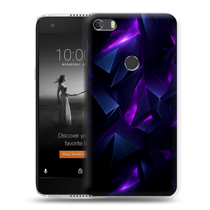 Силиконовый чехол на Alcatel Idol 5S с принтом Абстракиция Силиконовый чехол на Alcatel Idol 5S с принтом Абстракиция