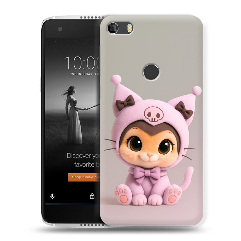 Силиконовый чехол на Alcatel Idol 5S с принтом Куроми Kuromi Силиконовый чехол на Alcatel Idol 5S с принтом Куроми Kuromi
