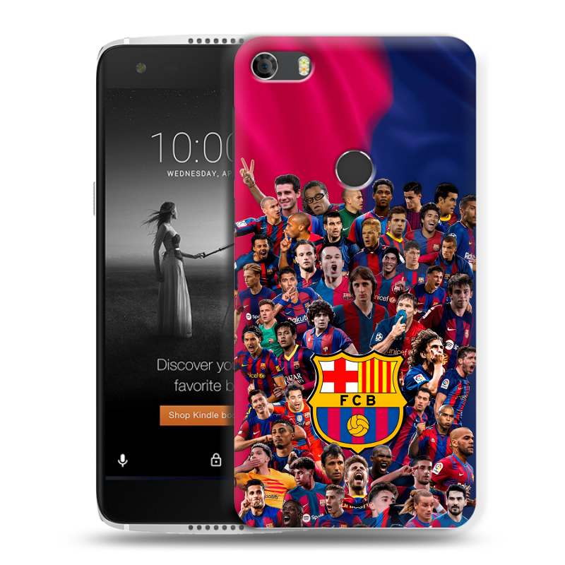 Силиконовый чехол на Alcatel Idol 5S с принтом Барселона Barcelona Силиконовый чехол на Alcatel Idol 5S с принтом Барселона Barcelona
