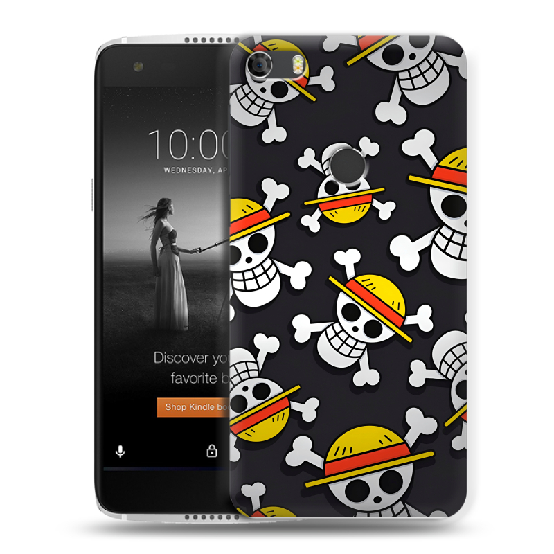 Силиконовый чехол на Alcatel Idol 5S с принтом One Piece Ван Пис Силиконовый чехол на Alcatel Idol 5S с принтом One Piece Ван Пис