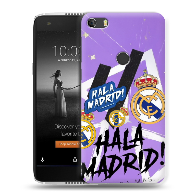 Силиконовый чехол на Alcatel Idol 5S с принтом Real Madrid Реал Мадрид Силиконовый чехол на Alcatel Idol 5S с принтом Real Madrid Реал Мадрид