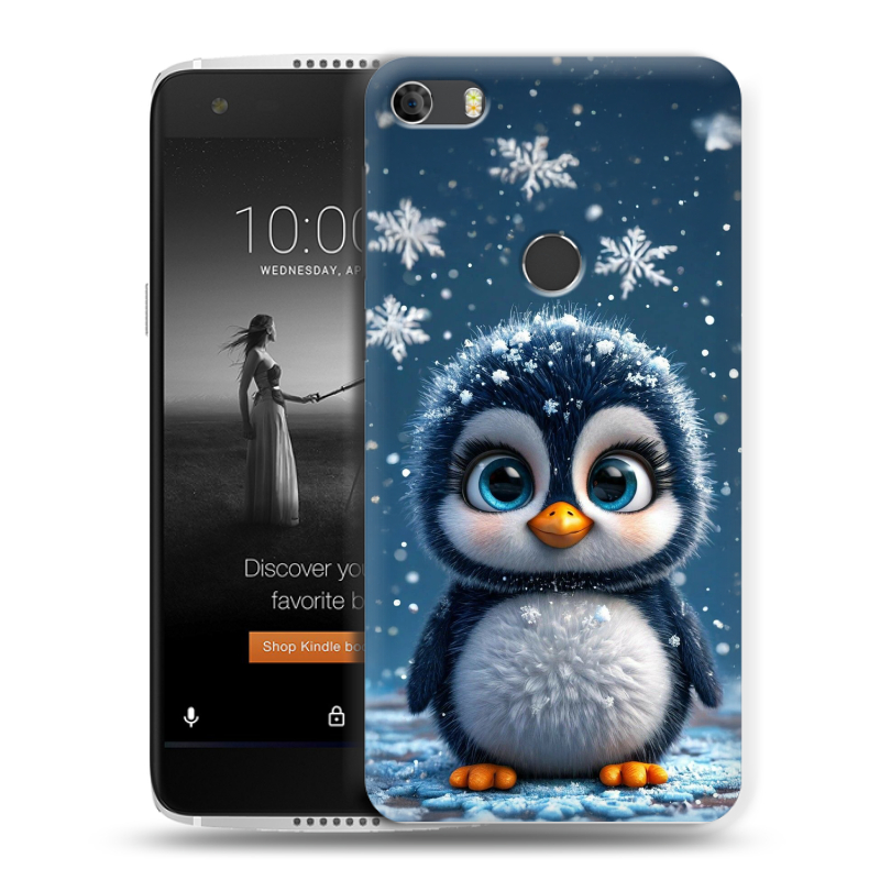 Силиконовый чехол на Alcatel Idol 5S с принтом Новый год Силиконовый чехол на Alcatel Idol 5S с принтом Новый год