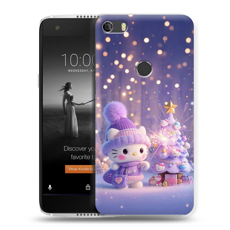 Силиконовый чехол на Alcatel Idol 5S с принтом Новый год Силиконовый чехол на Alcatel Idol 5S с принтом Новый год