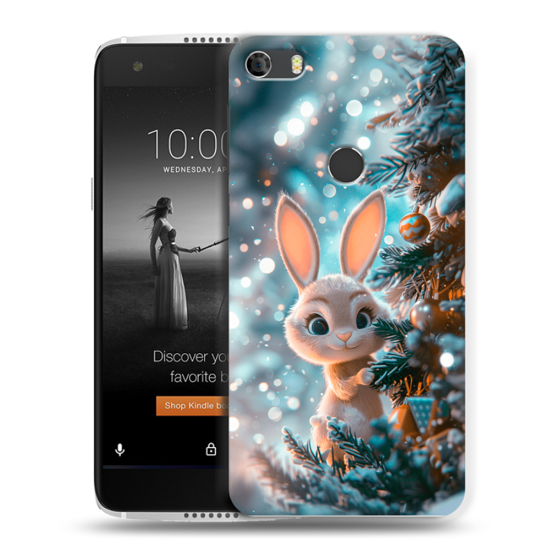 Силиконовый чехол на Alcatel Idol 5S с принтом Новый год Силиконовый чехол на Alcatel Idol 5S с принтом Новый год