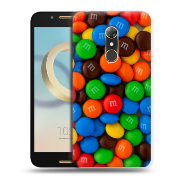 Силиконовый чехол на Alcatel A7 с принтом Конфеты Силиконовый чехол на Alcatel A7 с принтом Конфеты