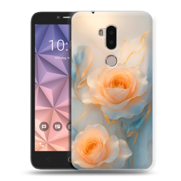 Силиконовый чехол на Alcatel A7 XL с принтом Женский Силиконовый чехол на Alcatel A7 XL с принтом Женский