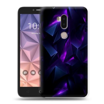 Силиконовый чехол на Alcatel A7 XL с принтом Абстракиция Силиконовый чехол на Alcatel A7 XL с принтом Абстракиция