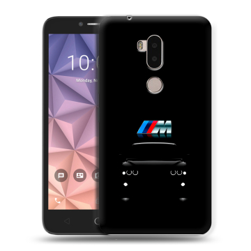 Силиконовый чехол на Alcatel A7 XL с принтом БМВ BMW Силиконовый чехол на Alcatel A7 XL с принтом БМВ BMW