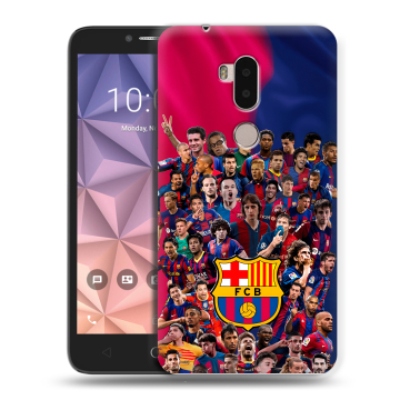 Силиконовый чехол на Alcatel A7 XL с принтом Барселона Barcelona Силиконовый чехол на Alcatel A7 XL с принтом Барселона Barcelona