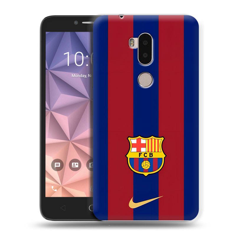 Силиконовый чехол на Alcatel A7 XL с принтом Барселона Barcelona Силиконовый чехол на Alcatel A7 XL с принтом Барселона Barcelona