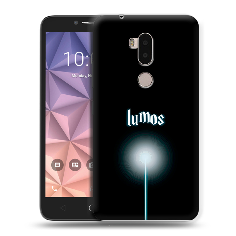 Силиконовый чехол на Alcatel A7 XL с принтом Harry Potter Гарри Поттер Силиконовый чехол на Alcatel A7 XL с принтом Harry Potter Гарри Поттер