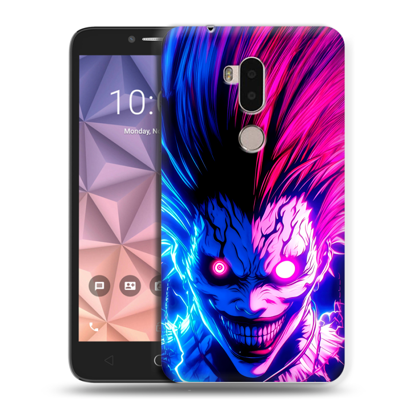 Силиконовый чехол на Alcatel A7 XL с принтом Death note Тетрадь смерти Силиконовый чехол на Alcatel A7 XL с принтом Death note Тетрадь смерти