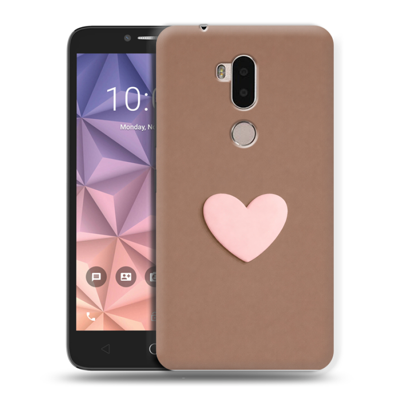 Силиконовый чехол на Alcatel A7 XL с принтом женский Силиконовый чехол на Alcatel A7 XL с принтом женский