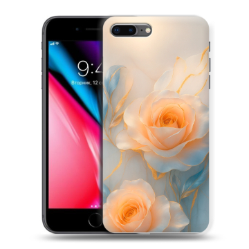 Силиконовый чехол на Iphone 8 Plus с принтом Женский