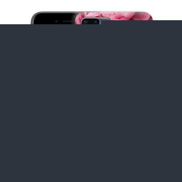 Силиконовый чехол на Iphone 8 Plus с принтом цветы пионы Силиконовый чехол на Iphone 8 Plus с принтом цветы пионы