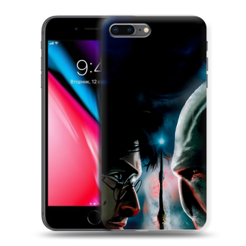 Силиконовый чехол на Iphone 8 Plus с принтом Гарри Поттер Harry Potter Силиконовый чехол на Iphone 8 Plus с принтом Гарри Поттер Harry Potter