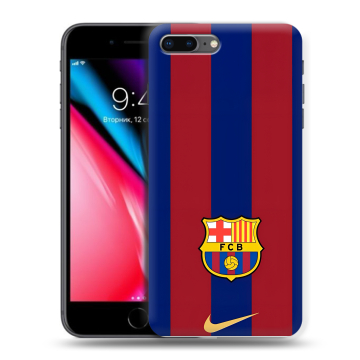 Силиконовый чехол на Iphone 8 Plus с принтом Барселона Barcelona Силиконовый чехол на Iphone 8 Plus с принтом Барселона Barcelona