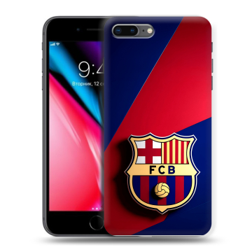Силиконовый чехол на Iphone 8 Plus с принтом Барселона Barcelona Силиконовый чехол на Iphone 8 Plus с принтом Барселона Barcelona
