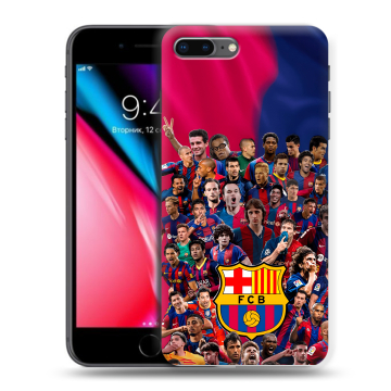 Силиконовый чехол на Iphone 8 Plus с принтом Барселона Barcelona Силиконовый чехол на Iphone 8 Plus с принтом Барселона Barcelona