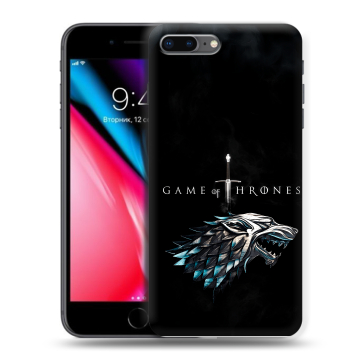 Силиконовый чехол на Iphone 8 Plus с принтом Игра Престолов Game Thrones Силиконовый чехол на Iphone 8 Plus с принтом Игра Престолов Game Thrones