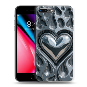 Силиконовый чехол на Iphone 8 Plus с принтом Y2K Силиконовый чехол на Iphone 8 Plus с принтом Y2K