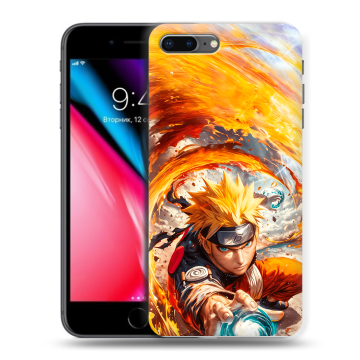 Силиконовый чехол на Iphone 8 Plus с принтом Аниме Наруто Naruto Силиконовый чехол на Iphone 8 Plus с принтом Аниме Наруто Naruto