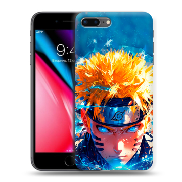 Силиконовый чехол на Iphone 8 Plus с принтом Аниме Наруто Naruto Силиконовый чехол на Iphone 8 Plus с принтом Аниме Наруто Naruto