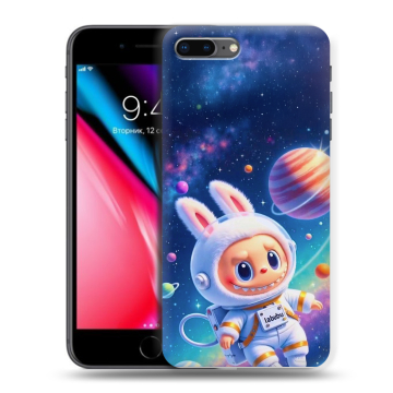 Силиконовый чехол на Iphone 8 Plus с принтом Labubu Лабубу Силиконовый чехол на Iphone 8 Plus с принтом Labubu Лабубу