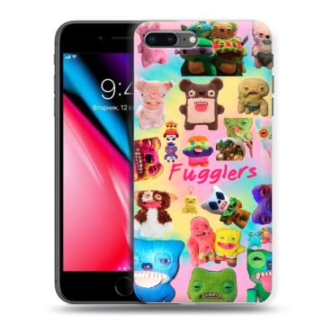 Силиконовый чехол на Iphone 8 Plus с принтом Флагер Fuggler