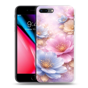 Силиконовый чехол на Iphone 8 Plus с принтом женский Силиконовый чехол на Iphone 8 Plus с принтом женский