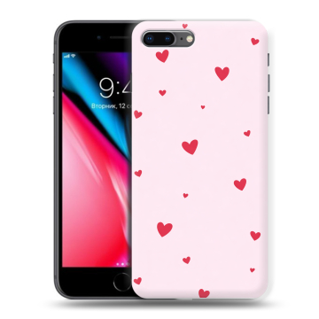 Силиконовый чехол на Iphone 8 Plus с принтом для девочек Силиконовый чехол на Iphone 8 Plus с принтом для девочек