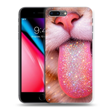 Силиконовый чехол на Iphone 8 Plus с принтом для девочек Силиконовый чехол на Iphone 8 Plus с принтом для девочек
