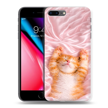 Силиконовый чехол на Iphone 8 Plus с принтом женский Силиконовый чехол на Iphone 8 Plus с принтом женский