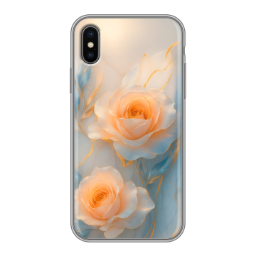 Силиконовый чехол на Iphone X с принтом Женский