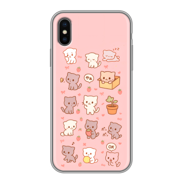 Силиконовый чехол на Iphone x10 с принтом Hello Kitty Хелоу Кити
