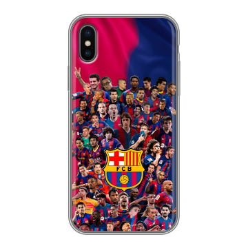 Силиконовый чехол на Iphone x10 с принтом Барселона Barcelona Силиконовый чехол на Iphone x10 с принтом Барселона Barcelona