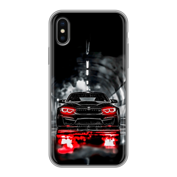 Силиконовый чехол на Iphone x10 с принтом BMW БМВ Силиконовый чехол на Iphone x10 с принтом BMW БМВ