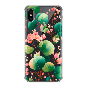 Силиконовый чехол на Iphone x10 с принтом женский Силиконовый чехол на Iphone x10 с принтом женский