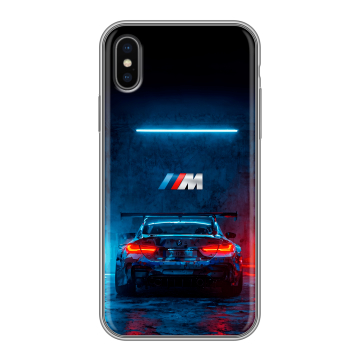 Силиконовый чехол на Iphone x10 с принтом BMW БМВ