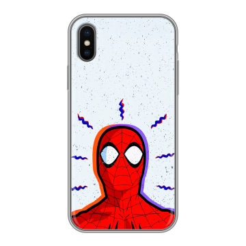 Силиконовый чехол на Iphone x10 с принтом Spiderman Человек паук Силиконовый чехол на Iphone x10 с принтом Spiderman Человек паук