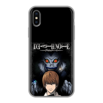 Силиконовый чехол на Iphone x10 с принтом Death note Тетрадь смерти Силиконовый чехол на Iphone x10 с принтом Death note Тетрадь смерти