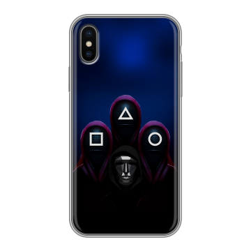 Силиконовый чехол на Iphone x10 с принтом Игра Кальмара Силиконовый чехол на Iphone x10 с принтом Игра Кальмара