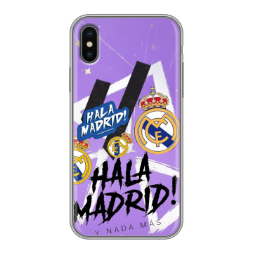 Силиконовый чехол на Iphone x10 с принтом Real Madrid Реал Мадрид