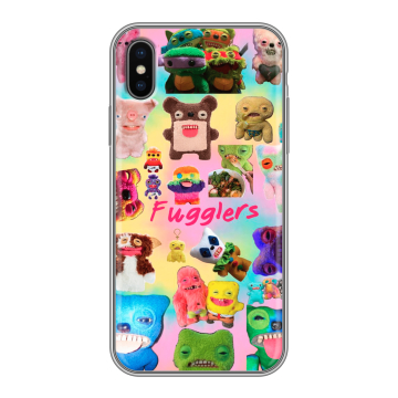 Силиконовый чехол на Iphone x10 с принтом Флагер Fuggler Силиконовый чехол на Iphone x10 с принтом Флагер Fuggler