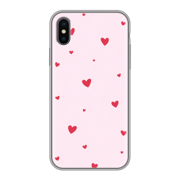 Силиконовый чехол на Iphone x10 с принтом для девочек