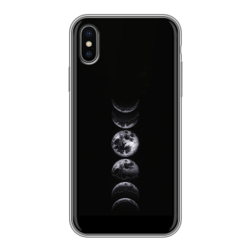 Силиконовый чехол на Iphone x10 с принтом женский