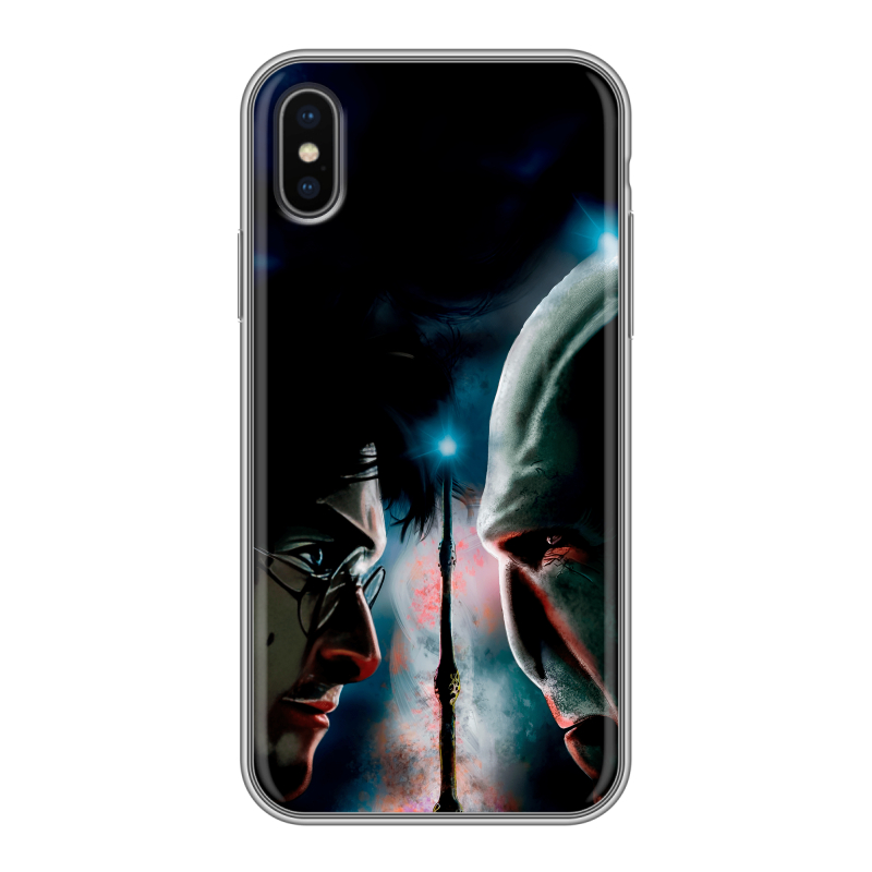Силиконовый противоударный чехол на Iphone x10 с принтом Гарри Поттер Harry Potter Силиконовый противоударный чехол на Iphone x10 с принтом Гарри Поттер Harry Potter