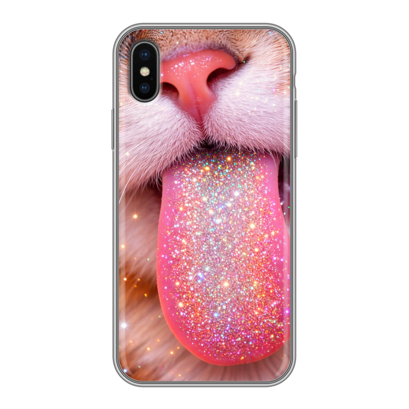 Пластиковый чехол на Iphone x10 с принтом для девочек Пластиковый чехол на Iphone x10 с принтом для девочек